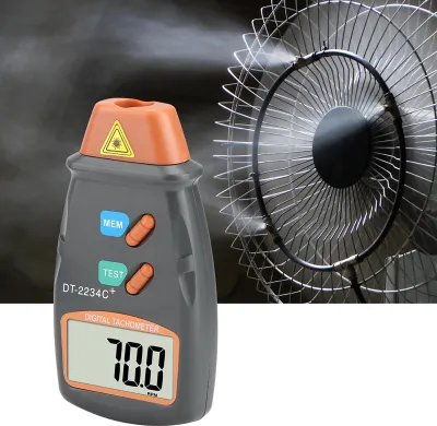 Zdjęcie produktu dla Cyfrowy ręczny -laser -tachometr bezdotykowy -RPM -tester -speedometr -narzędzie