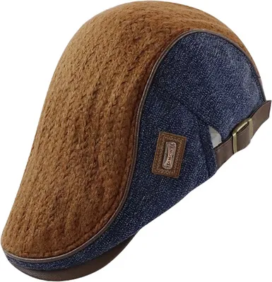 Produktbild von Herren-Baskenmütze WE-26057 - Stylisch in Braun KP26057
