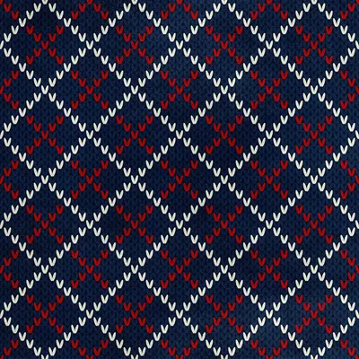 Image de Tissu velours royal en polyester pour la couture - Motif à carreaux