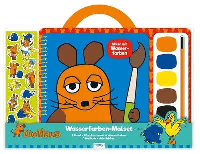 Obrázok produktu pre Trötsch Die Maus Wasserfarbenmalset