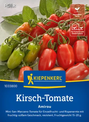 Produktbild von Kiepenkerl Kirschtomatensamen Amirou F1 Solanum lycopersicum 7 Pflanzen