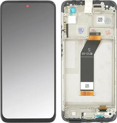Produktbild von Original LCD Display Touchscreen Bildschirm Rahmen Schwarz für Xiaomi Redmi 10 (2022) & Werkzeug