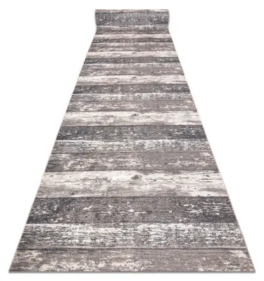 Imagen del producto de Alfombra de pasillo con refuerzo de goma LOTUS DESKI 60931 Tableros  lavable 80 cm  beige 80x1150 cm
