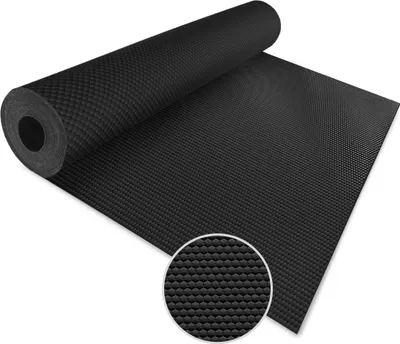 Obrázek produktu pro Vinylová podlaha Floordirekt PVC podlahová krytina Hexagon, černá, 120 x 100 cm, protiskluzová, bez vln a hran, odolná proti oděru, tlumí kročejový hluk, tloušťka 2 mm