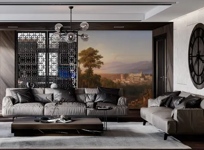 Produktbild von Coloray Fototapete 152x104 cm An Einer Wand Latex Latextapete - Utensil Calabrien Landschaft.