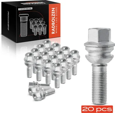 Image de Frankberg 20x Vis de roue pour VW Touareg Transporter T5 Multivan Audi Q7 Porsche
