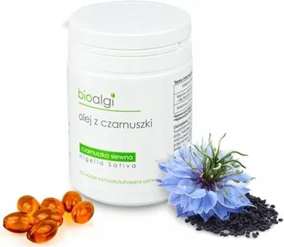 Immagine prodotto di Olio di cumino egiziano da bioalghe - 200 capsule