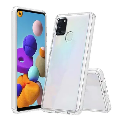 Produktbild von ViVanco™Safe and Steady, Cover, Samsung, Galaxy A21s, 16,5 cm (6.5"), Transparent