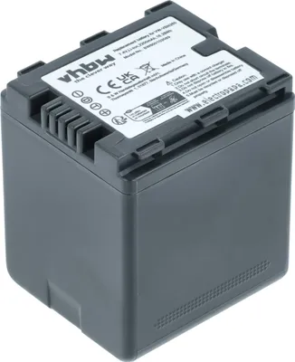 Produktbild von vhbw Akku Ersatz für Panasonic VW-VBN260E-K, VW-VBN260E für Videokamera Camcorder (2200 mAh, 7,2 V, Li-Ion) + Infochip