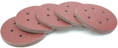 Produktbild von PolishLook Klettschleifscheiben 150mm 6-Loch 50er Pack