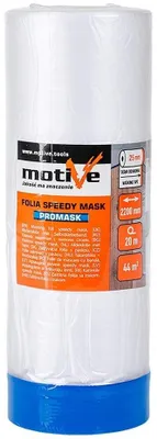 Produktbild von MOTIVE SPEEDY MASK PROMASK Malerfolie + Abklebeband 2,2 m/20 m 44 m 2 010 182
