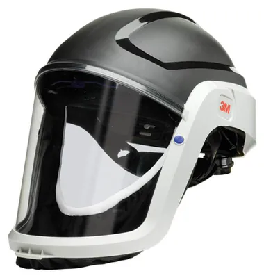 Produktbild von 3M Schutzhelm M-306 mit Gesichtsabdichtung und PC-Visier klar