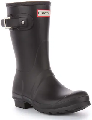 Obrázek produktu pro Dámské černé gumáky Hunter Original Short Wellington Boots