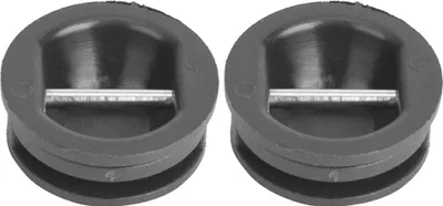 Image de 2 PCs Surfing Lash Plug Surfboard Longboard Shortboard Paddle Foot Seilbecher Professionelles Zubehörschwarz