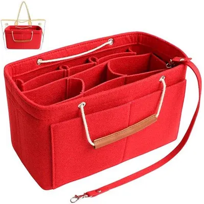 Obrázek produktu pro Organizér do tašky s 11 přihrádkami, červený, malý