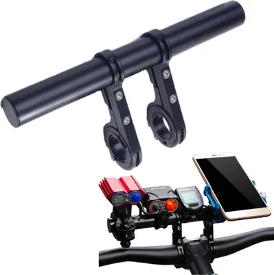 Zdjęcie produktu dla UCHWYT ROWER NA KIEROWNICĘ PRZEDŁUŻENIE KIEROWNICY 20 cm