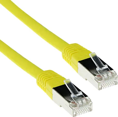 Produktbild von ACT CAT5E FTP LSZH (IB7800) 0.5m, 0,5 m, RJ-45, RJ-45, Gelb