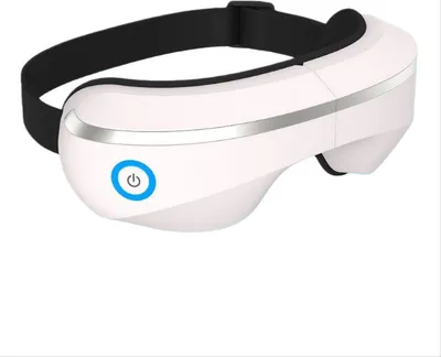Image de INF Masseur Oculaire à Pression d'Air, Vibration et Chaleur avec Musique Bluetooth