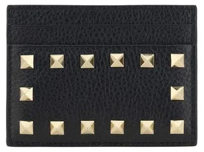 Produktbild von Valentino Garavani Geldboerse aus Kalbsleder in Schwarz 8W2P0486VSH_0NO