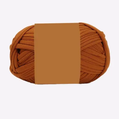 Produktbild von Häkelgarn Polyester Braun 100g, Weich & Pflegeleicht für Strickprojekte