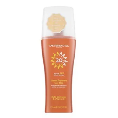 Obrázok produktu pre Dermacol Sun Milk Spray Vodoodolné mlieko na opaľovanie SPF20 Sprej 200 ml
