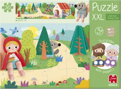 Produktbild von Jumbo GOULA - Puzzle XXL Little Red Ridding Hood, 29 Stück(e), Fantasie, 3 Jahr(e)