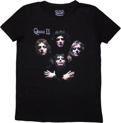Produktbild von Queen - "Bo Rhap Classic" T-Shirt für Damen RO12425 (XL) (Schwarz)