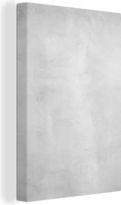 Produktbild von MuchoWow® - Leinwandbilder - Beton - Grau - Zement - Industriell - Strukturiert, Wandbild, Wanddeko Bilder Wohnzimmer, 20x30 cm