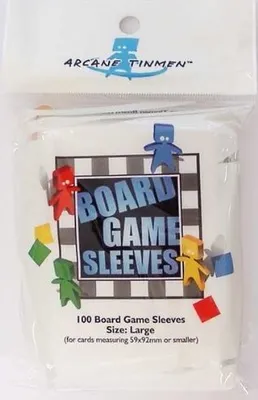 Produktbild von Board Games Sleeves - Extra Large (65x100mm) - (100 Sleeves)