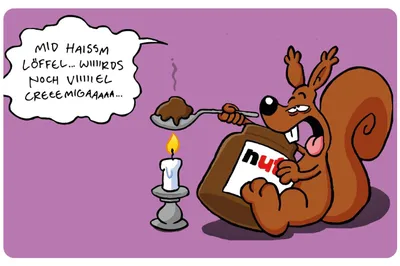 Produktbild von Ralph Ruthe - Frühstücksbrettchen "Cremiga"