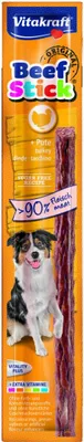 Produktbild von Vitakraft Beef Stick Original Pute - 50 x 12g