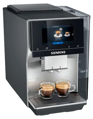 Produktbild von Siemens EQ.700 TP715R07, Espressomaschine, 2,4 l, Kaffeebohnen, Eingebautes Mahlwerk, 1500 W, Schwarz, Silber