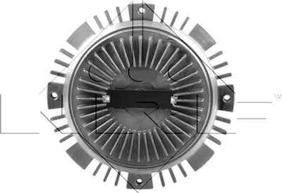 Produktbild von NRF 49549 Lüfterkupplung Thermisch Ø168mm für MITSUBISHI L 300 III Bus (P0W, P1W, P2W) Wasserkühler Kühlsystem