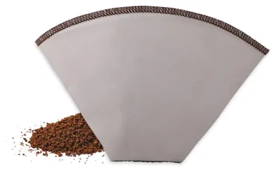 Produktbild von Weis 18952, Kegel, Wiederverwendbarer Kaffeefilter, Edelstahl, Edelstahl, 145 mm, 93 mm