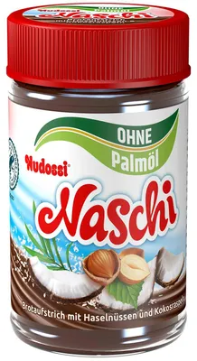 Productafbeelding van Nudossi Naschi zonder palmolie, 300g