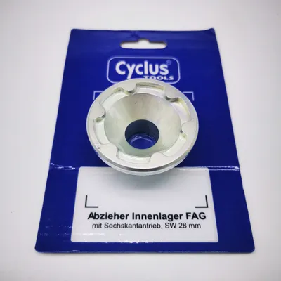 Produktbild von CYCLUS TOOLS Innenlager Abzieher für FAG Tretlager | SW 28 Sechskant Abzieher