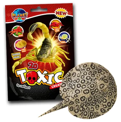 Produktbild von Toxic Creatures Sammelfiguren - Planet Wow - Figur 17. Perlenrochen