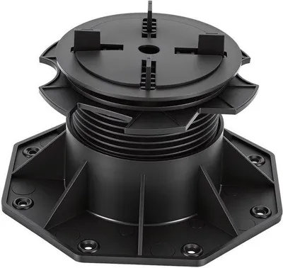 Immagine prodotto di Supporti regolabili per terrazze 70–145 mm – Elevata capacità di carico per lastre da terrazza, piastrelle e pietra naturale – Facile montaggio