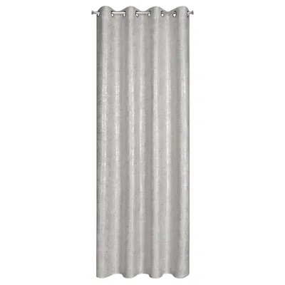 Zdjęcie produktu dla Eurofirany 409007, Przezroczysty, Srebrny, Monochromatyczny, Poliester, Oczko, 160 g/m²