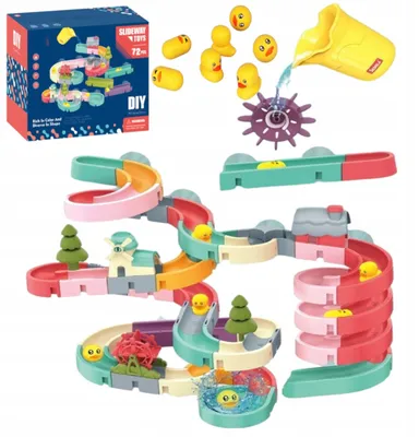 Image de Toboggan pour jouets de bain, forme canard, référence 8366-38A