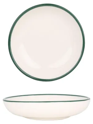 Immagine prodotto di Ciotola Rinart - Bordo verde - Porcellana - 13 cm