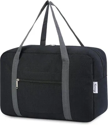 Produktbild von Famanu Reisetasche 40x20x25 cm - Faltbare Leichte Reisetasche für Damen und Herren