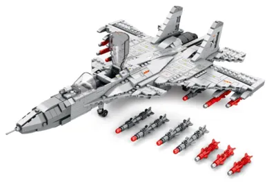 Produktbild von Reobrix 33028 Kampfjet 1066 Teile 53,5 cm ab 14