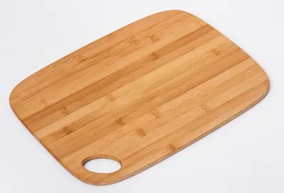 Image de KESPER Planche à découper en bambou avec trou de suspension 30x21x0,8cm