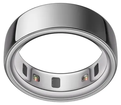 Produktbild von Oura Ring 4 - Silber - Größe 14 - Smart Ring | Messen Sie zuerst mit Oura Ring 4
