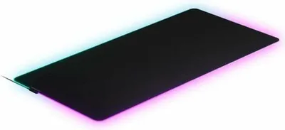 Image de SteelSeries QcK Prism Cloth - Tapis de souris et de clavier rétroéclairé - Taille XXXL