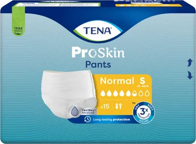 Produktbild von Tena ProSkin Inkontinenz-Slip, Größe S, 15 Stück, Normaler Schutz