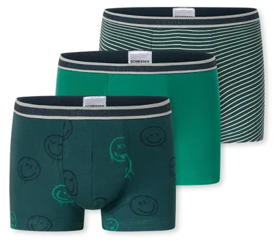 Productafbeelding van Schiesser jongens, 3-pack boxershorts - 95/5 katoen - maten 92 tot 140