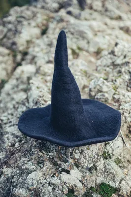 Produktbild von Kinder Hexenhut "Dolores" Schwarz