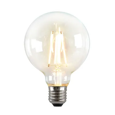 Produktbild von Olucia - LIORA G95 - E27 LED-Filamentlampe - 5W - 2700K - Dimmbar - Transparent